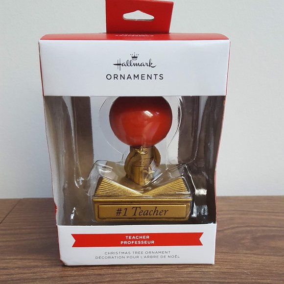 Hallmark Teacher Ornament NIB - Picture 1 of 3